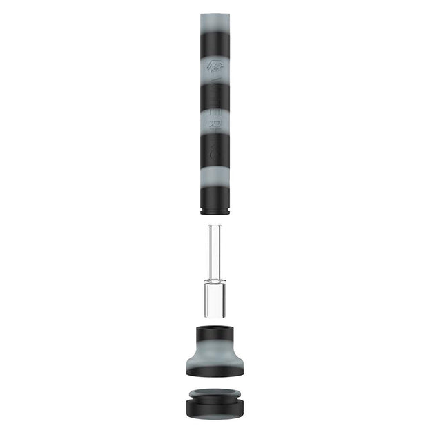 White Rhino Dabtainer Silicone Straw/Storage - Asst - 49PC DISP - Headshop.com