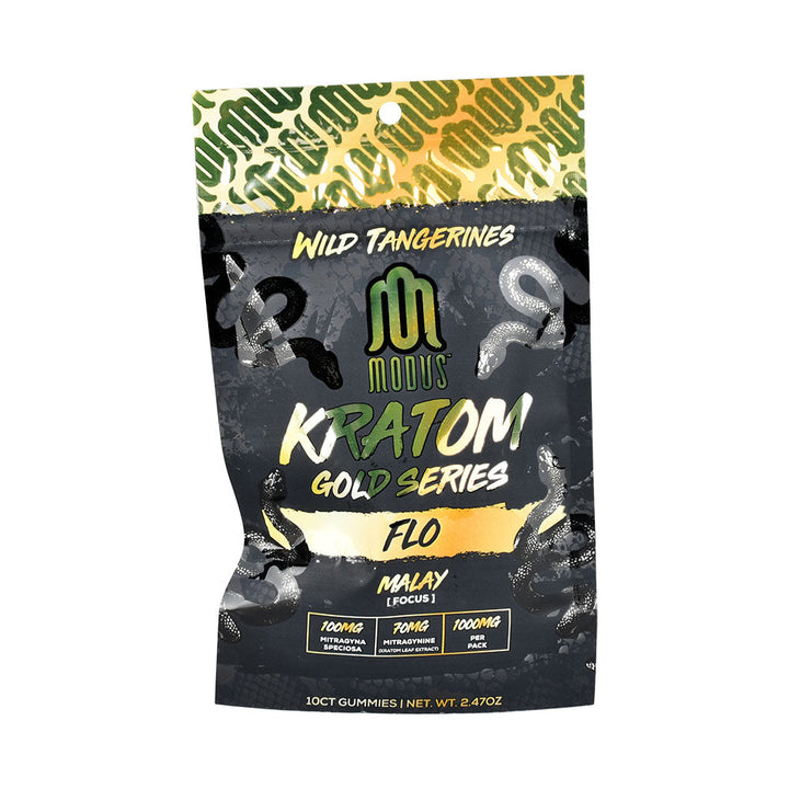 Modus Gold Series Kratom Gummies | 1000mg | 10pk | 5pc Display - Headshop.com