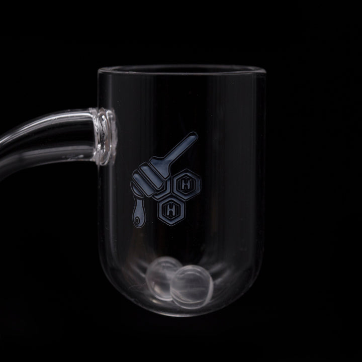 HONEY CYCLONE QUARTZ BANGER - 90° DEGREE | YL - Headshop.com