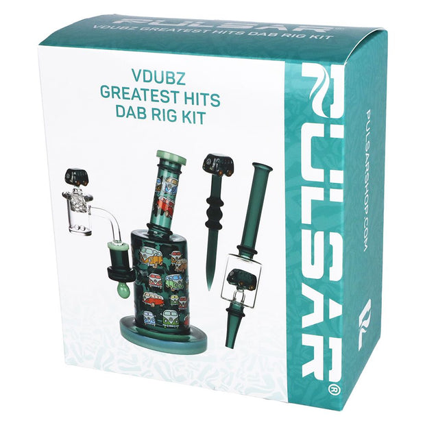 Pulsar Greatest Hits Series Glow Dab Rig Kit / 8" / 14mm F - Headshop.com