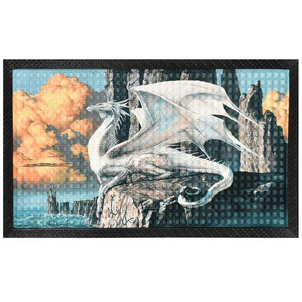 Decorative Door Mat - Hobsyllwin Dragon / 18"x30" - Headshop.com
