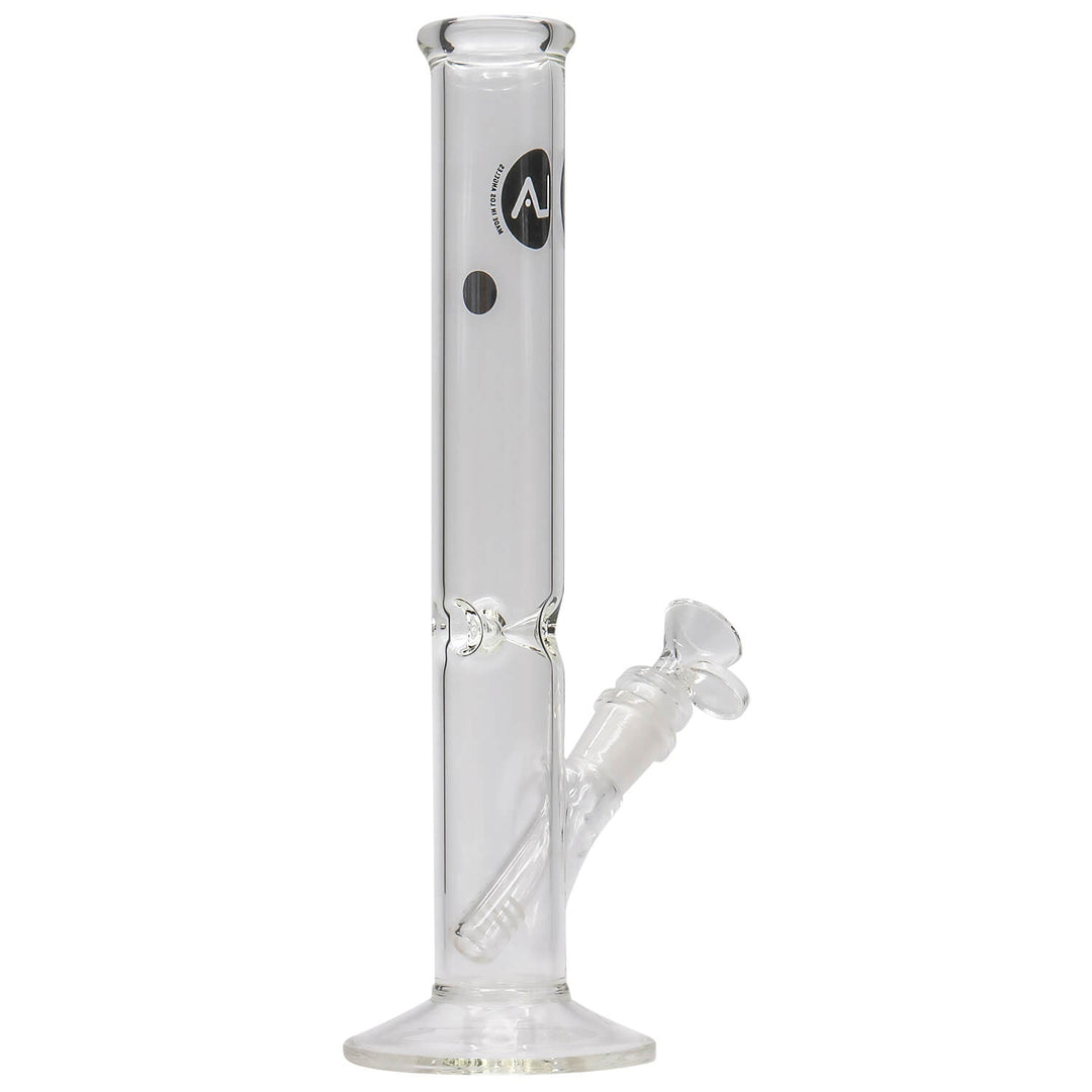LA Pipes 12" Clear Straight Shot Bong - Headshop.com
