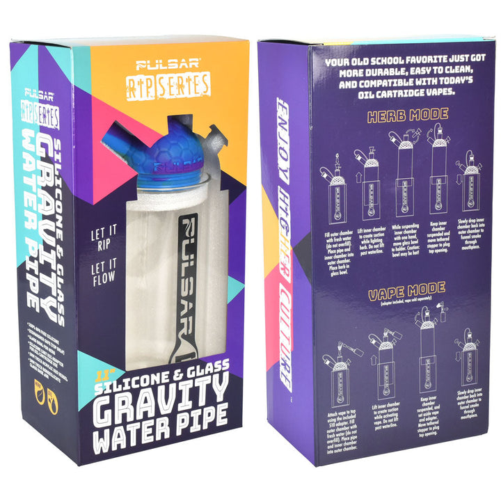 Pulsar RIP Series Silicone Gravity Water Pipe - Headshop.com