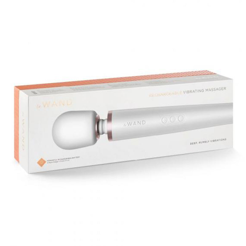 Le Wand Rechargeable Massager Pearl White - Headshop.com