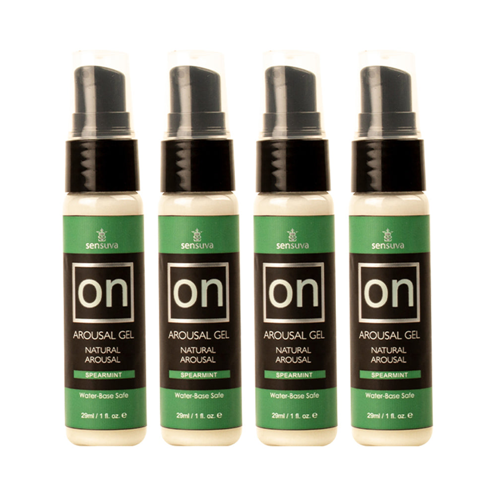 Sensuva ON Arousal Gel Spearmint 4-Pack 1 oz. - Headshop.com