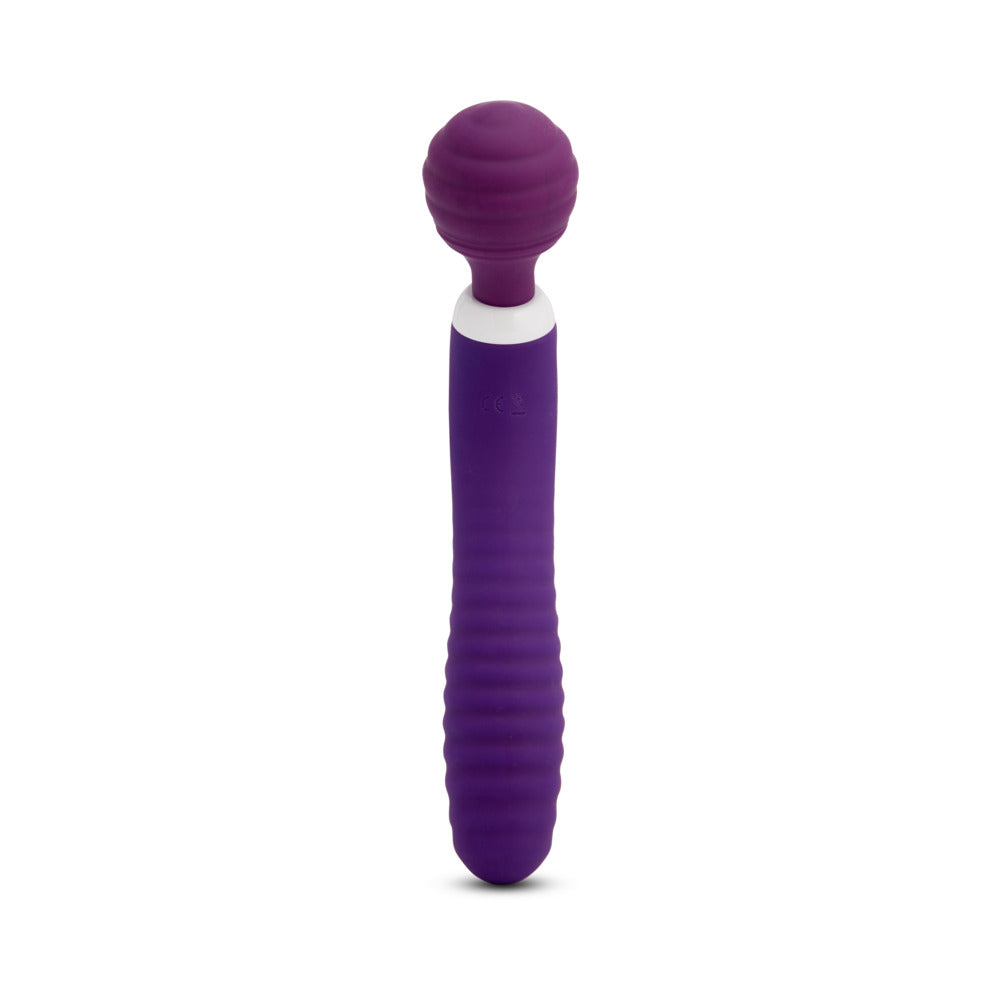 Nu Sensuelle Lolly Nubii Double-Ended Flexible Wand Purple - Headshop.com