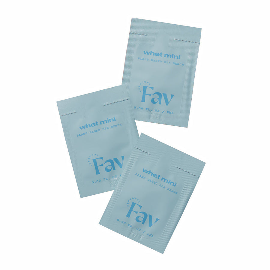 Personal Fav Whet Plant-Based Sex Serum Pillows 50ct 2ml - Headshop.com