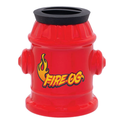 Fujima Fire Hydrant Ceramic Stash Jar - 5" - Headshop.com