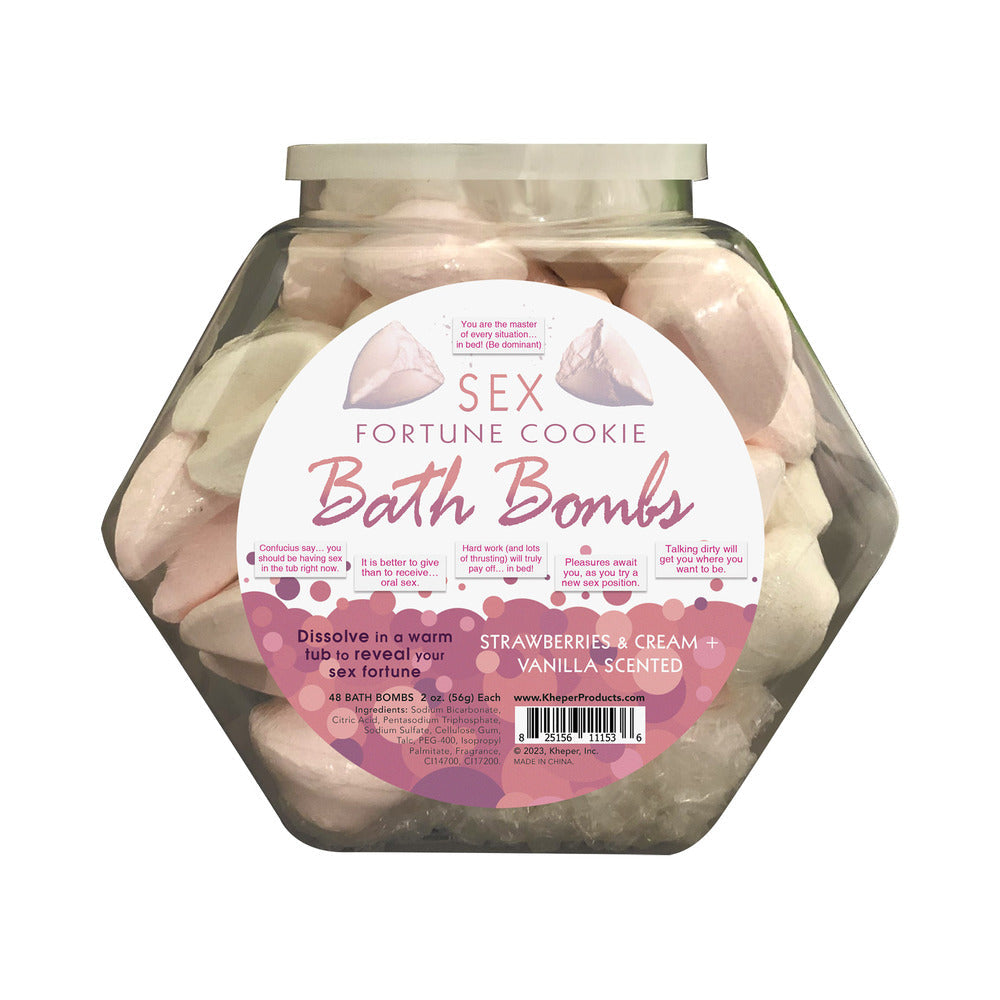 Sex Fortune Cookie Bath Bomb 48-Piece Fishbowl - Headshop.com