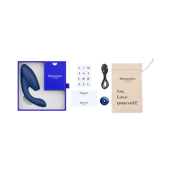 Womanizer Duo 2 Blueberry - Headshop.com