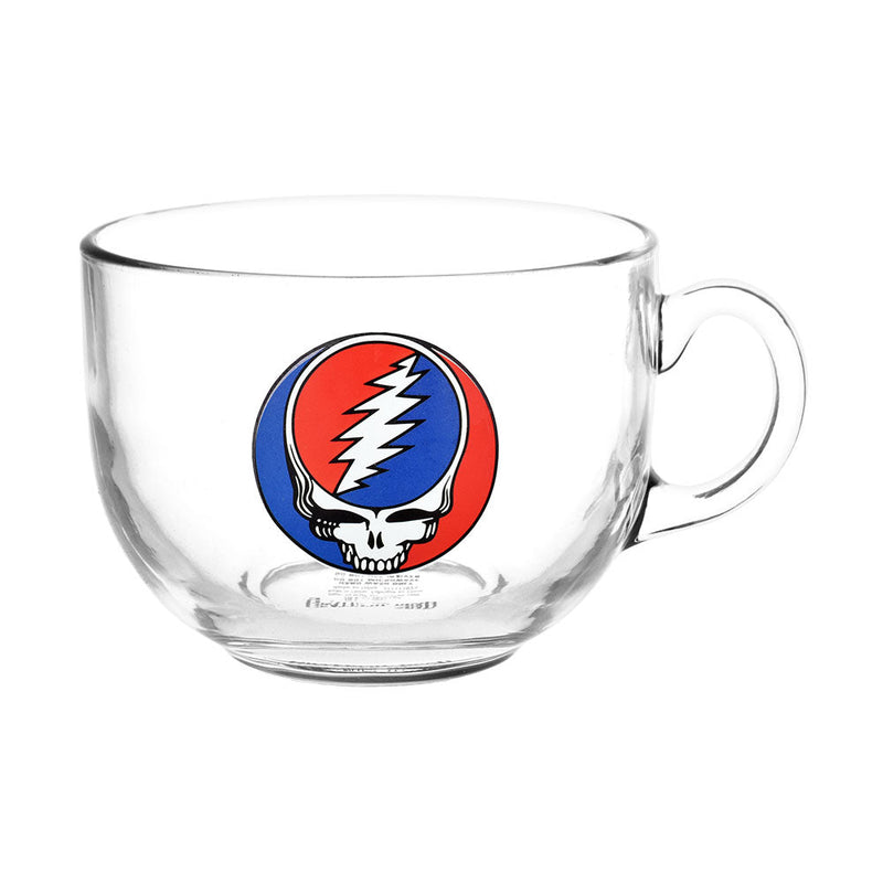 Grateful Dead Glass Soup Mug | 22oz - Headshop.com