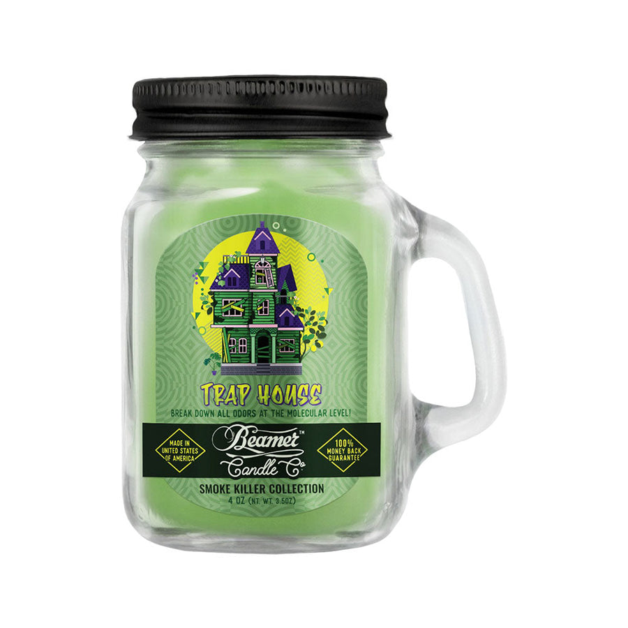 Beamer Candle Co. Mason Jar Candle | Trap House - Headshop.com