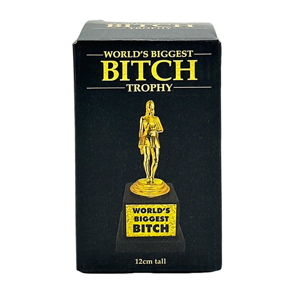 World's Biggest Bitch Trophy - 4.7" - Headshop.com