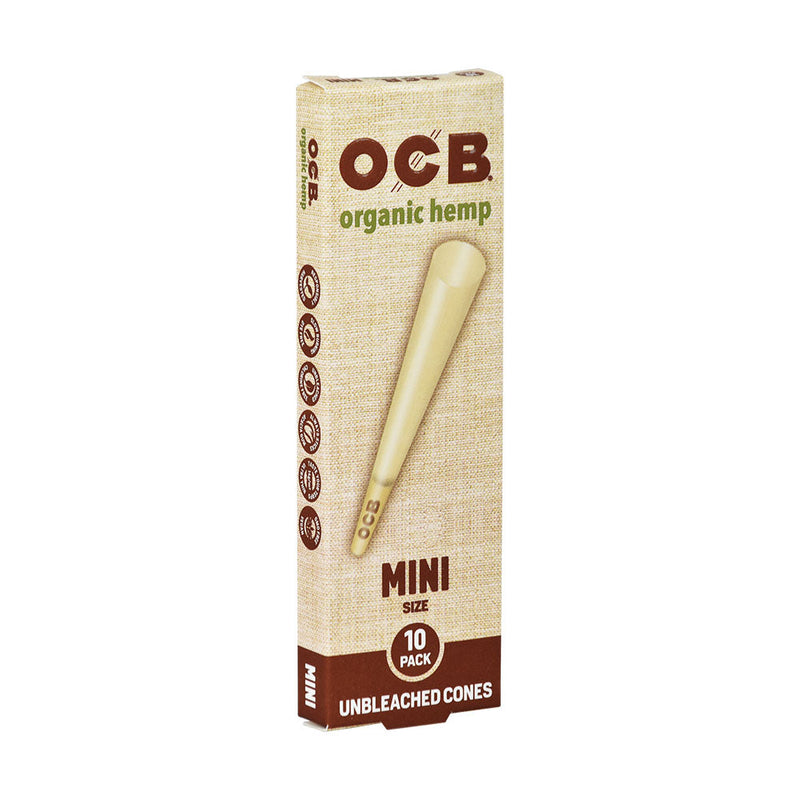 OCB Organic Hemp Cones | 24pc Display - Headshop.com