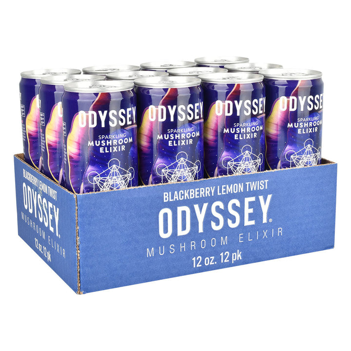 Odyssey Mushroom Sparkling Elixir | 12oz | 12pc Case - Headshop.com