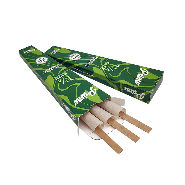 High Society - Primo Organic Hemp Pre-Roll Cones with Filter - 1.25" - (1) Pack - Headshop.com