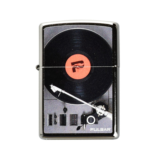 Zippo Lighter | Pulsar Turntable | Street Chrome - Headshop.com
