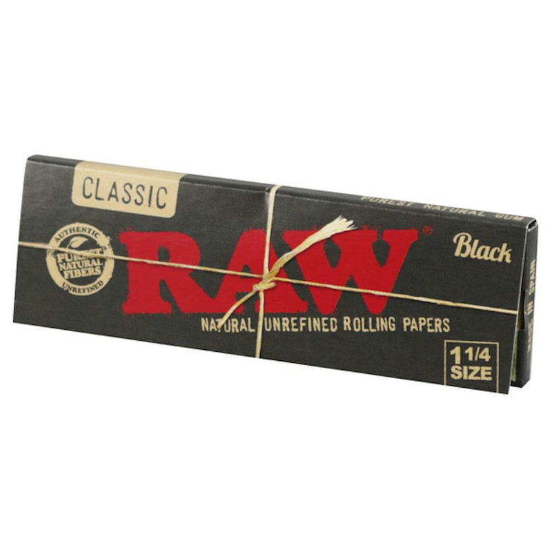 Raw Black Classic Rolling Papers - Headshop.com