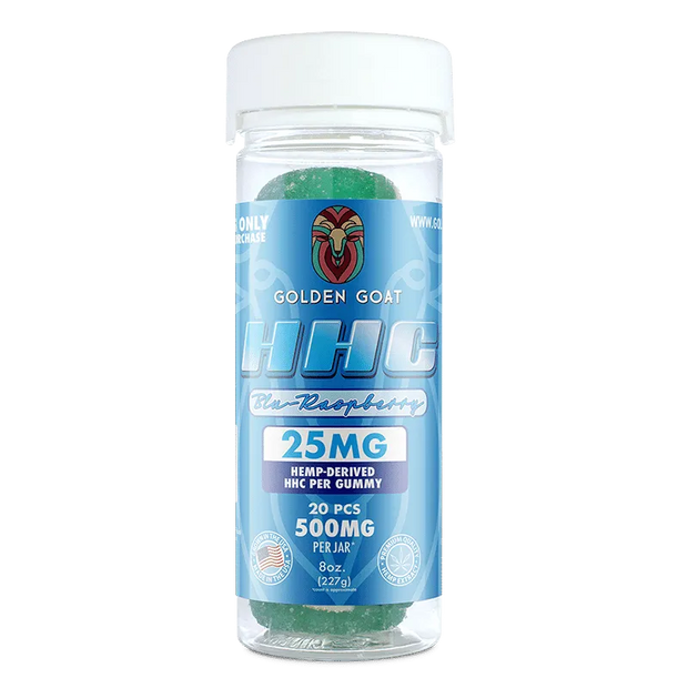 HHC Blue Raspberry Rings – 500mg – 4oz - Headshop.com