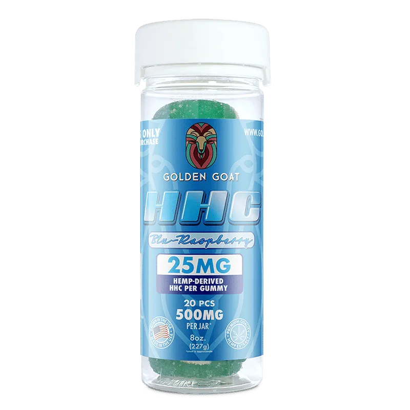 HHC Blue Raspberry Rings – 500mg – 4oz - Headshop.com