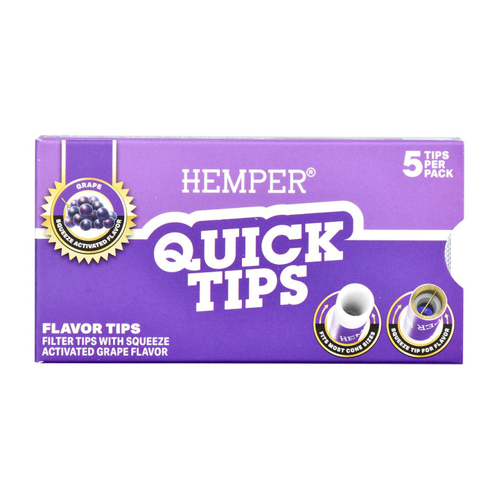 Hemper Quick Tips - 5pk - 10PC DISPLAY - Headshop.com