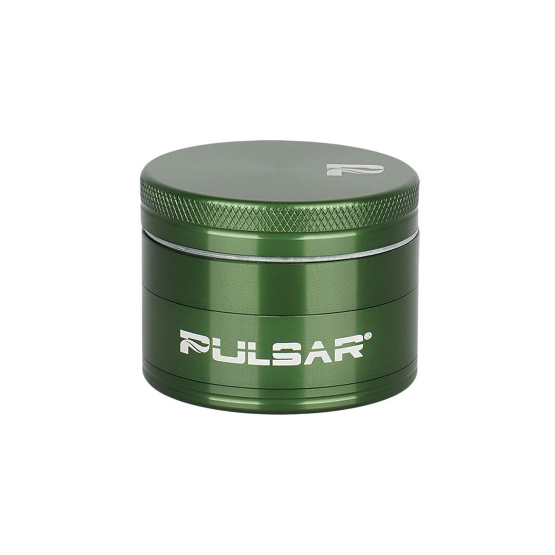Pulsar Solid Top Aluminum Grinder - GR762 - 4pc / 2" - Headshop.com