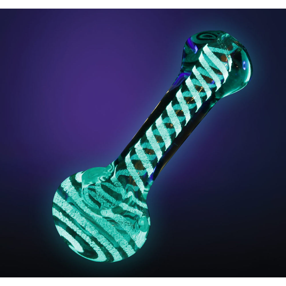 Glow Swirl Hand Pipe - 4.5" - Headshop.com