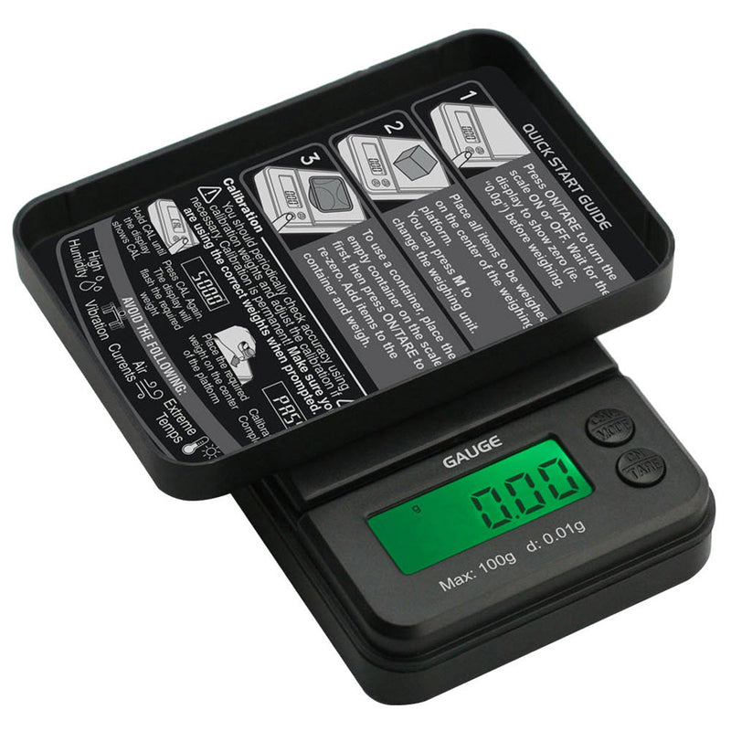 Truweigh Gauge Digital Mini Scale | 100g x 0.01g - Headshop.com