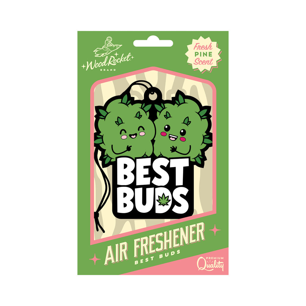 Wood Rocket Air Freshener Best Buds - Headshop.com