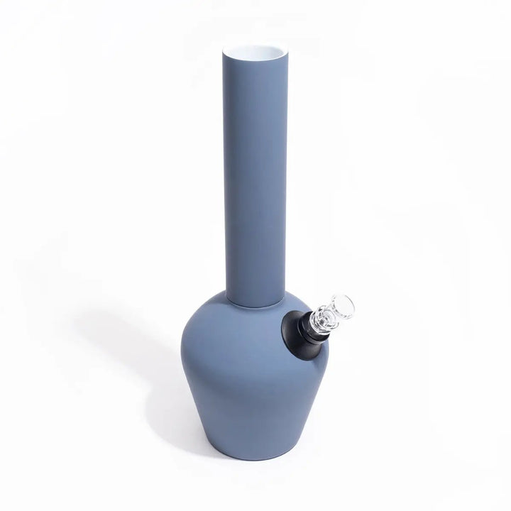 Chill - Limited Edition - Steel Blue Rubberized Bong - Headshop.com
