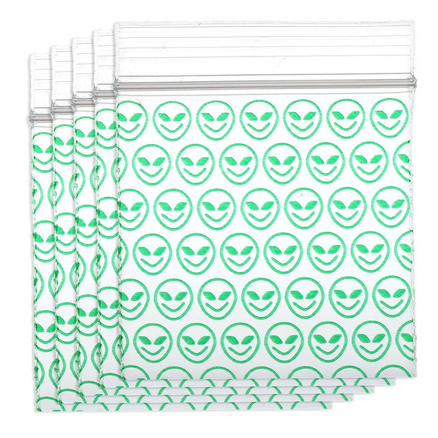 Designer Recloseable Zip Top Plastic Bags | 1000ct Bundle - Headshop.com