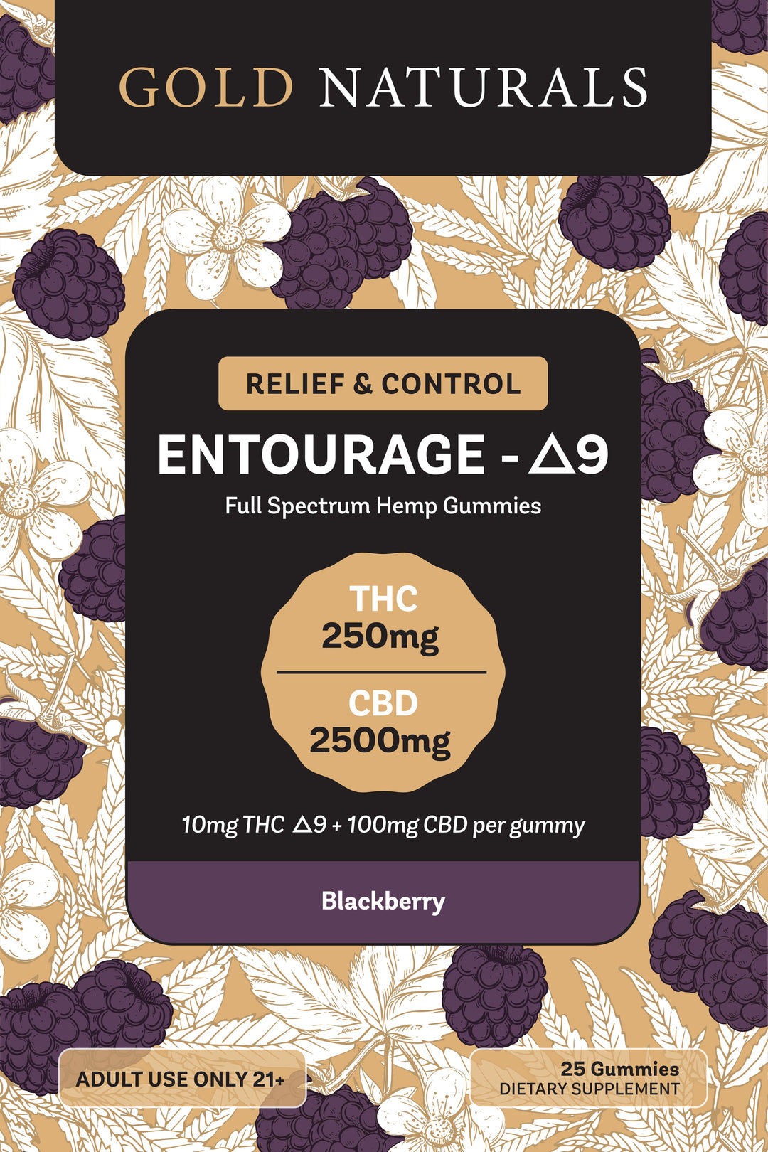 Entourage Δ9 Gummy - Headshop.com