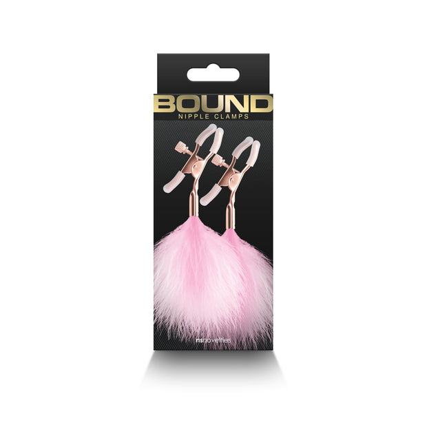 Bound Nipple Clamps F1 Pink - Headshop.com