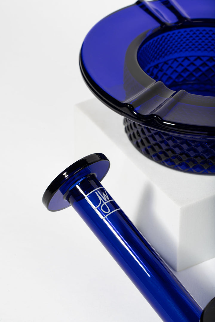 Twenties Collection Ashtray | Cobalt - Headshop.com