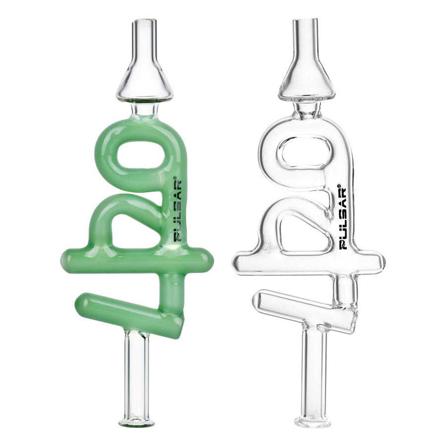 Pulsar 420 Glass Dab Straw | 6.25" - Headshop.com