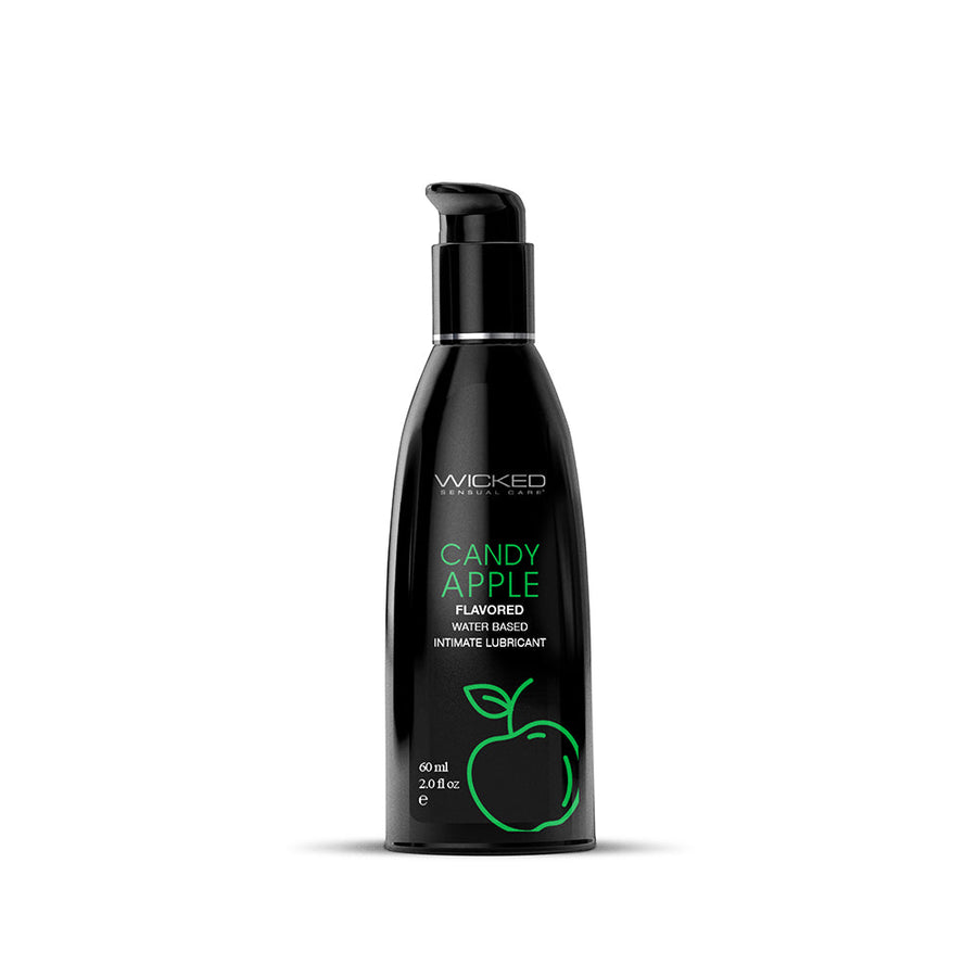 Wicked Aqua Candy Apple Water-Based Lubricant 2 oz. - Headshop.com