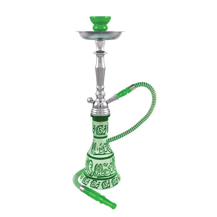 20" Hieros 1-Hose Premium Hookah - Colors Vary - Headshop.com