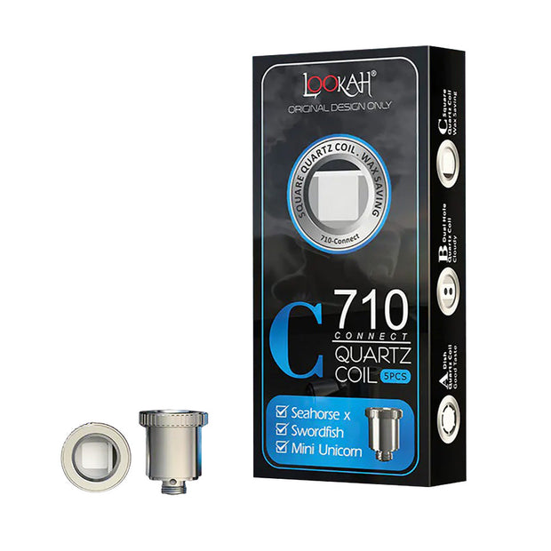 Lookah Seahorse 710 Connect Quartz Coil | Square - Headshop.com