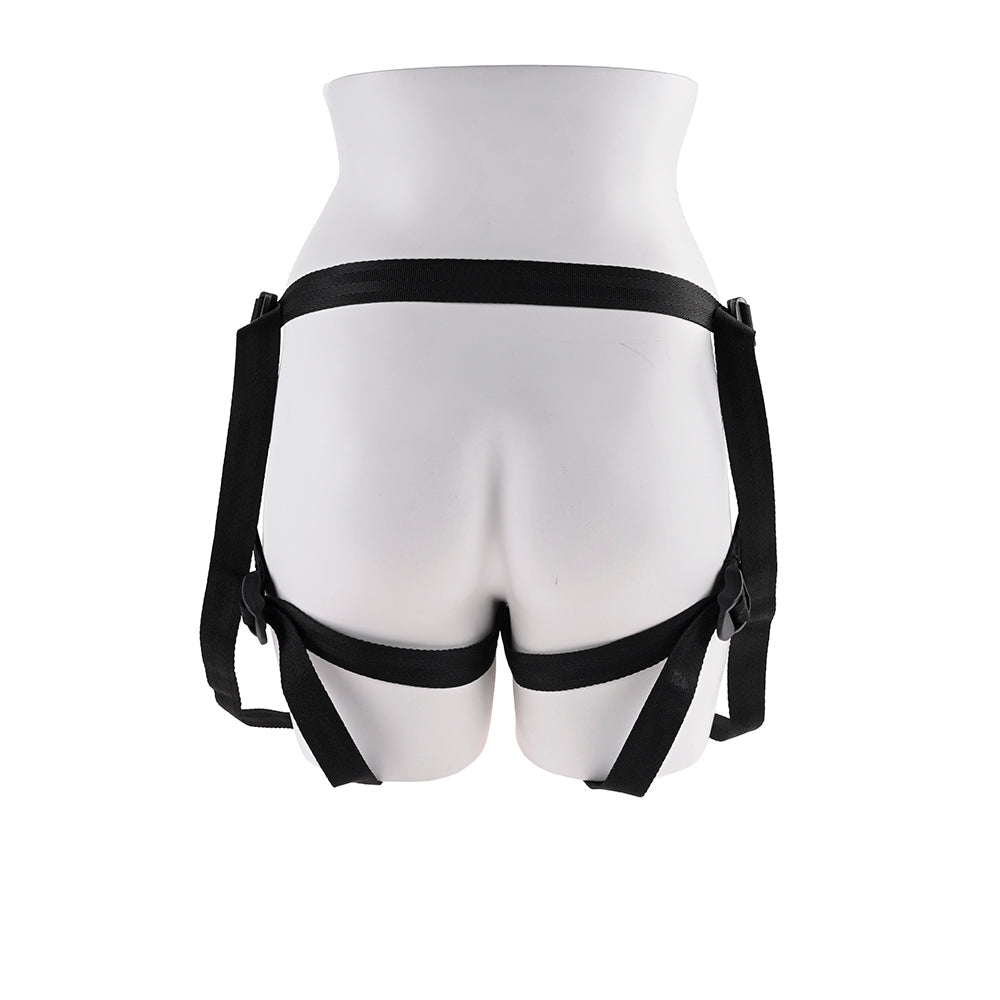 Sportsheets Saffron Silicone Pegging Kit with Adjustable Strap-On Harness & 5 in. Dildo - Headshop.com