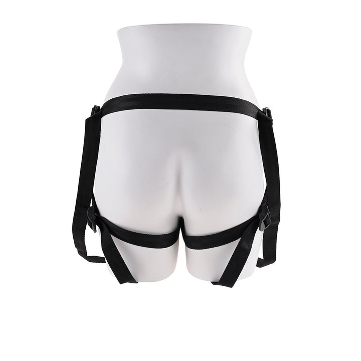 Sportsheets Saffron Silicone Pegging Kit with Adjustable Strap-On Harness & 5 in. Dildo - Headshop.com