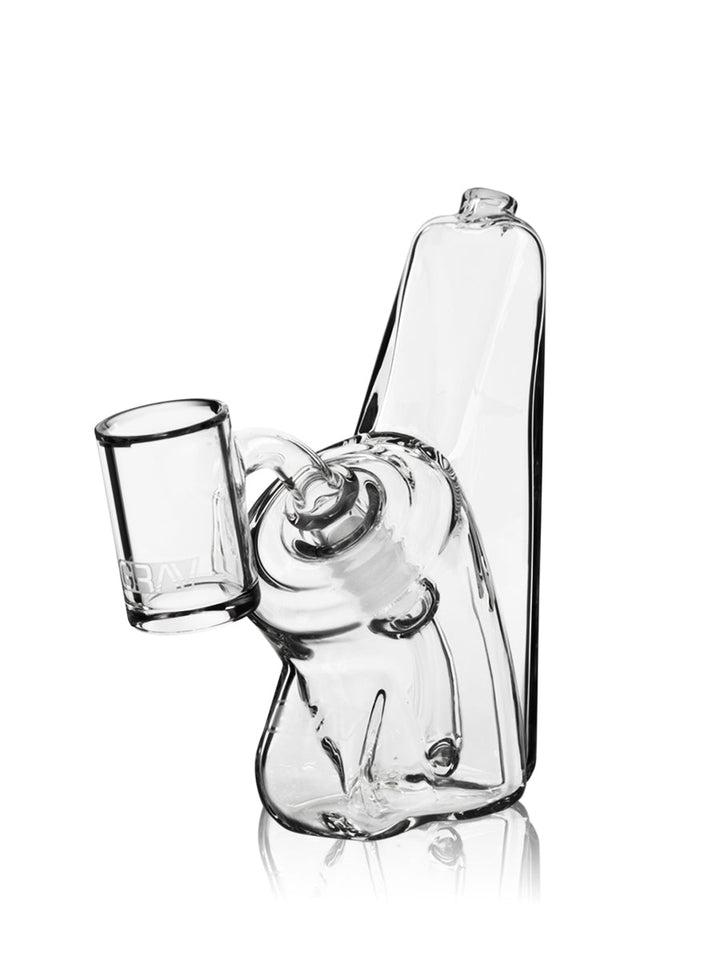 GRAV® Wedge Bubbler Rig - Clear - Headshop.com