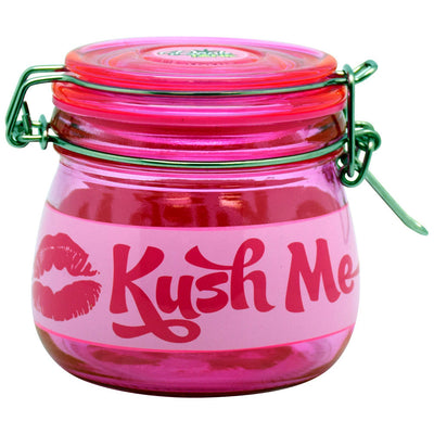 Kush Me Glass Jar - Headshop.com