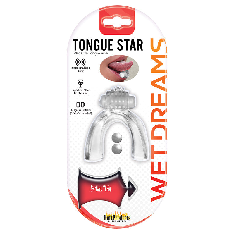 Tongue Star Tongue Vibe Clear - Headshop.com