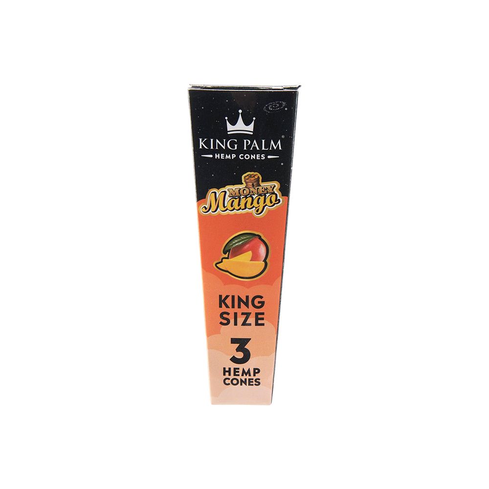 King Palm Hemp Cones | 3pc | King Size | 30pk Display - Headshop.com