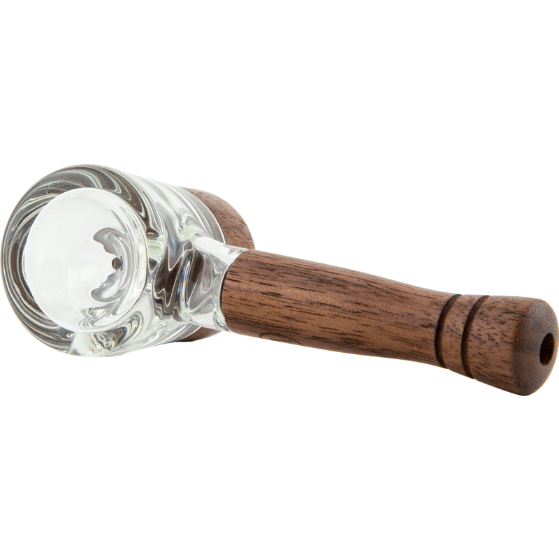 Marley Natural Black Walnut Spoon Pipe - Headshop.com