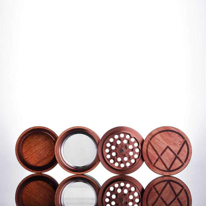 Rosewood Grinder by Vitae Glass - Headshop.com