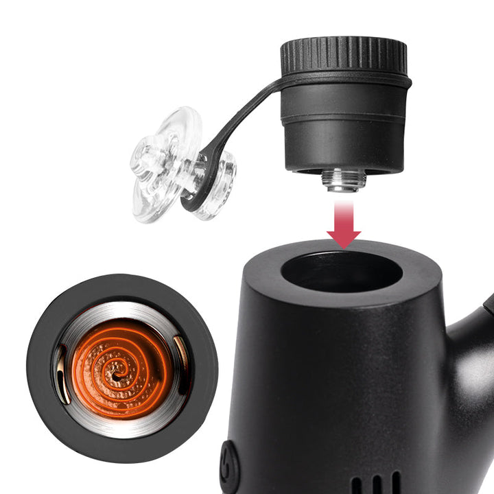 Waxmaid 6.5” Ares Plus Electric Dab Rig - Headshop.com