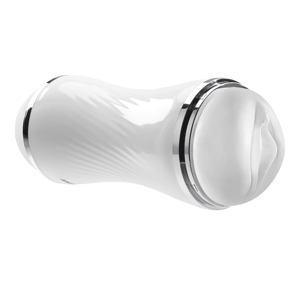 Zero Tolerance Double Dip Dual-Ended Realistic Stroker with Movie Download White - Headshop.com