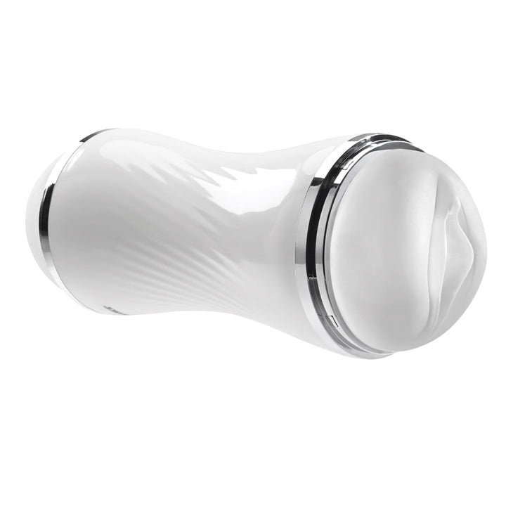 Zero Tolerance Double Dip Dual-Ended Realistic Stroker with Movie Download White - Headshop.com