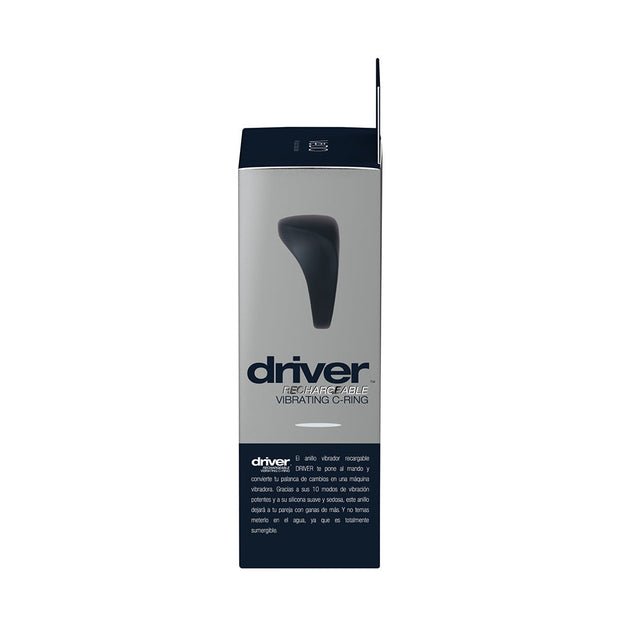 VeDO Driver Rechargeable Vibrating C-Ring Black - Headshop.com